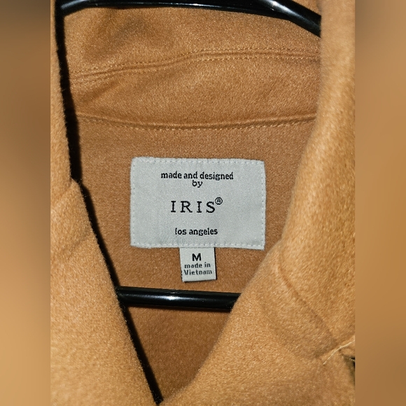 Double-Breasted Tan Peacoat - Picture 3 of 4